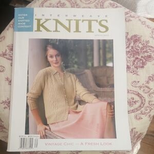 Interweave Knits Knitting Pattern Magazine Spring 2003 Coastal Grandma Cottage